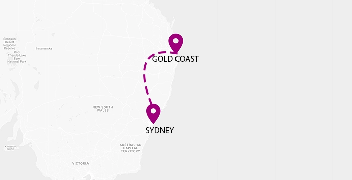 Sydney to Gold Coast Removalists